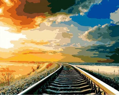 Railway Landscape Paint By Numbers.png