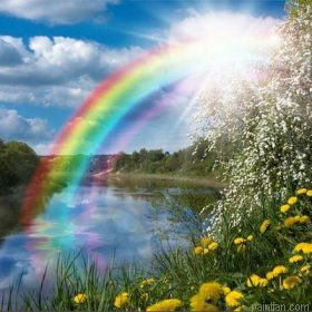 Rainbow After Rain Paint By Numbers.png