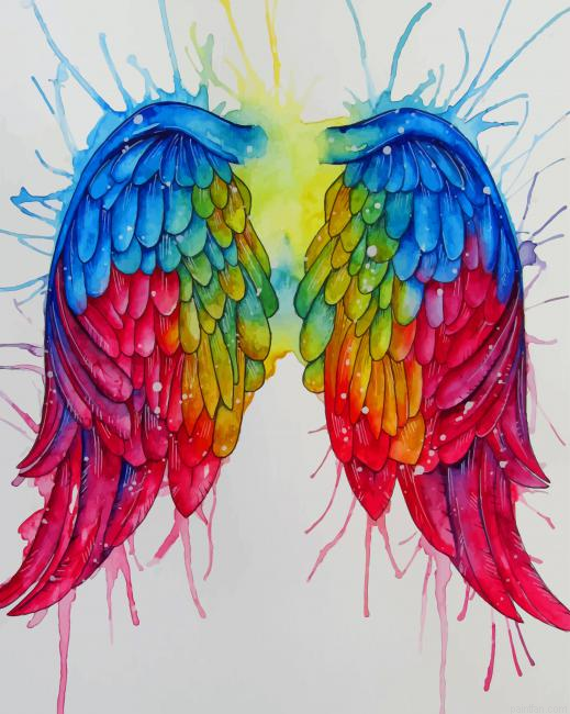 Rainbow Angel Wings New Paint By Numbers.png