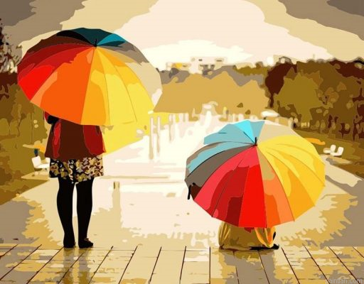 Rainbow Umbrella Paint By Numbers.png