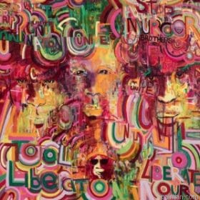 Rainbow Village Abstract Paint By Numbers.png