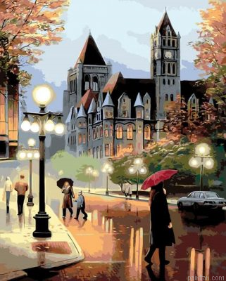 Rainy Brugge Paint By Numbers.png