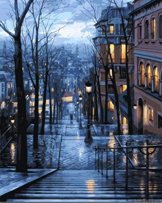 Rainy Night Paint By Numbers.png