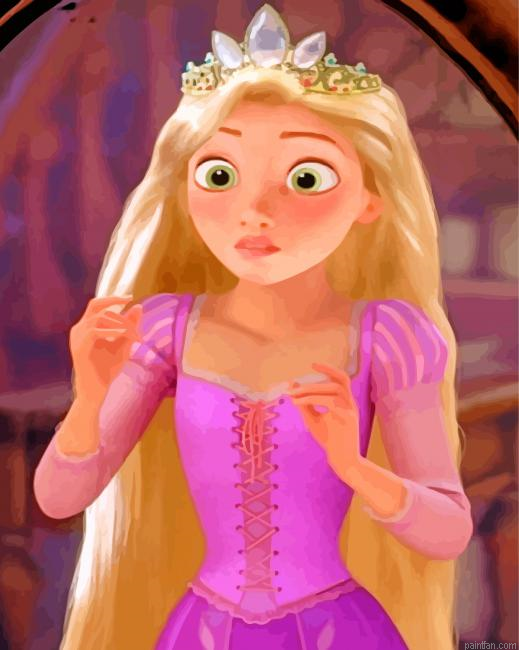 Rapunzel Disney Princess Paint By Number.png