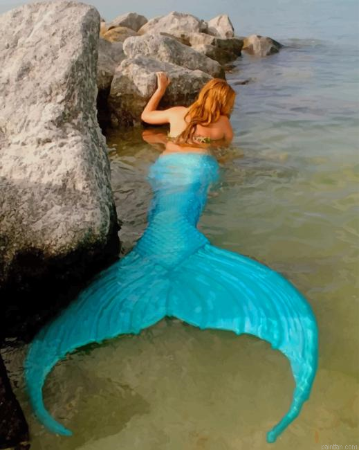 Real Blue Mermaid New Paint By Numbers.png