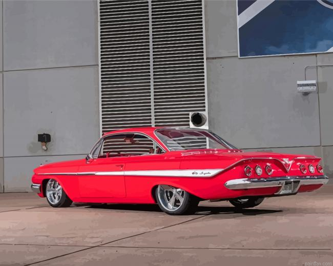 Red 61 Impala Paint By Numbers.png