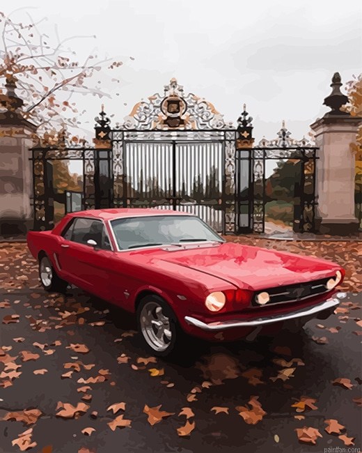 Red Car New Paint By Numbers.png