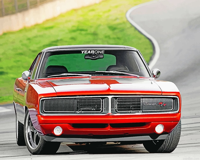 Red Dodge Charger Pro Touring New Paint By Numbers.png