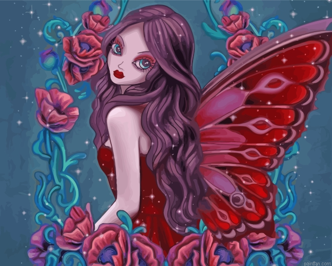 Red Fairy Paint By Number.png