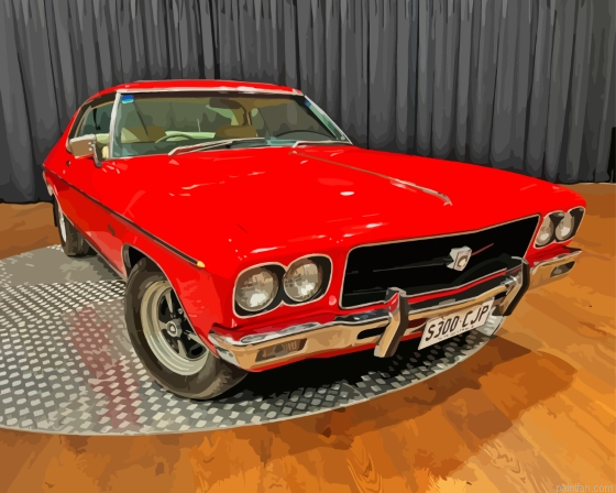 Red Holden Monaro Car Paint By Numbers.png