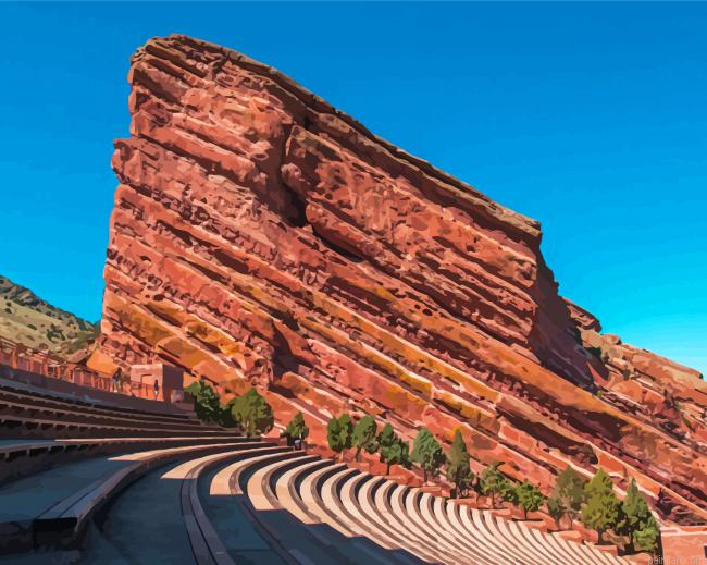 Red Rocks Park And Amphitheatre Paint By Numbers.png