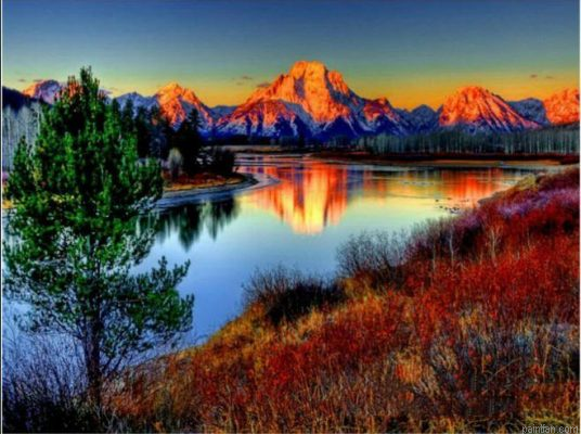Reflection Mountain Paint By Numbers.png