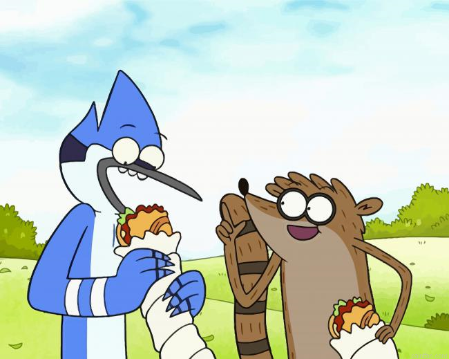 Regular Show Paint By Numbers.png