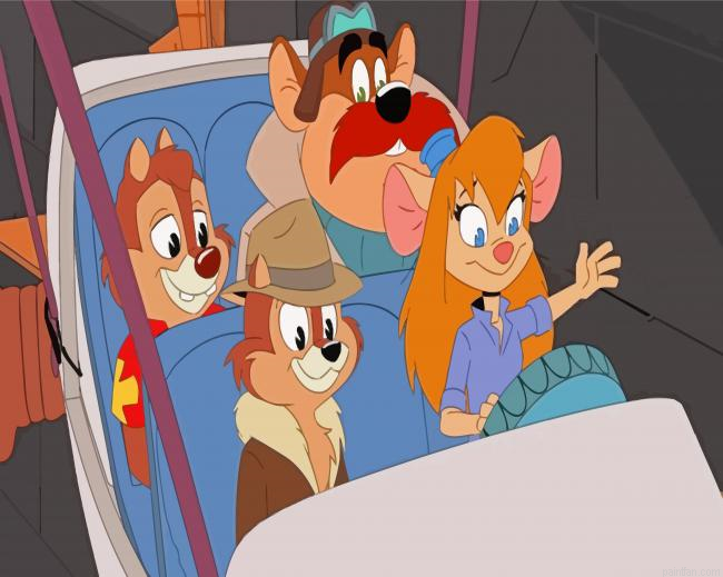Rescue Rangers Cartoon Paint By Numbers.png