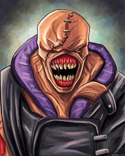 Resident Evil The Nemesis Paint By Numbers.png