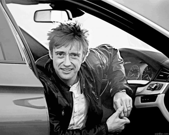 Richard Hammond Black And White Paint By Numbers.png