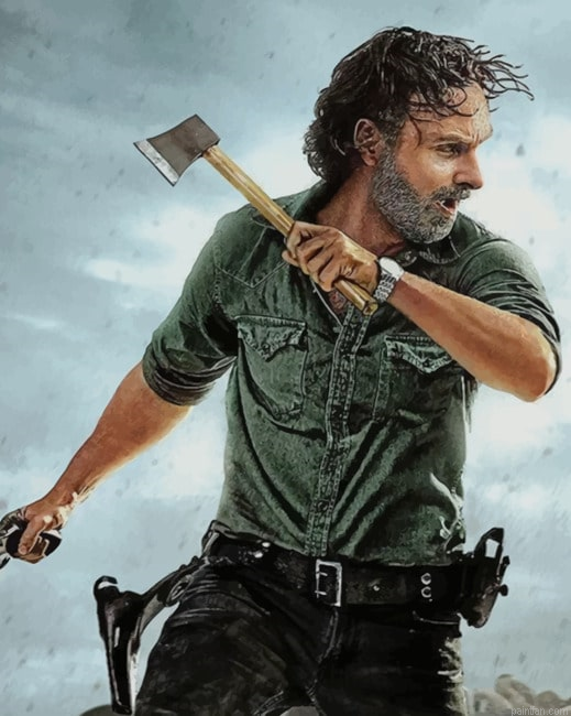 Rick Grimes The Walking Dead New Paint By Numbers.png