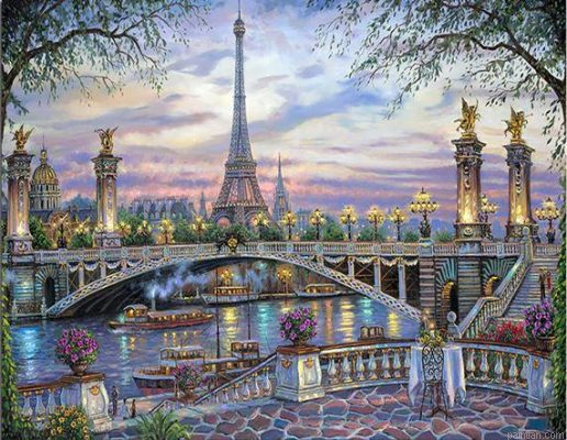 River Of Paris Paint By Numbers.png
