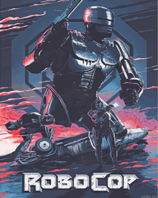 Robocop Illustration Paint By Number.png