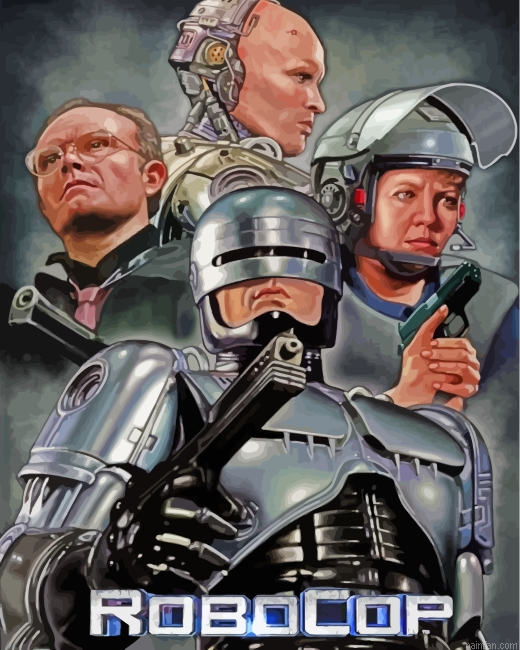 Robocop Movie Characters Paint By Number.png