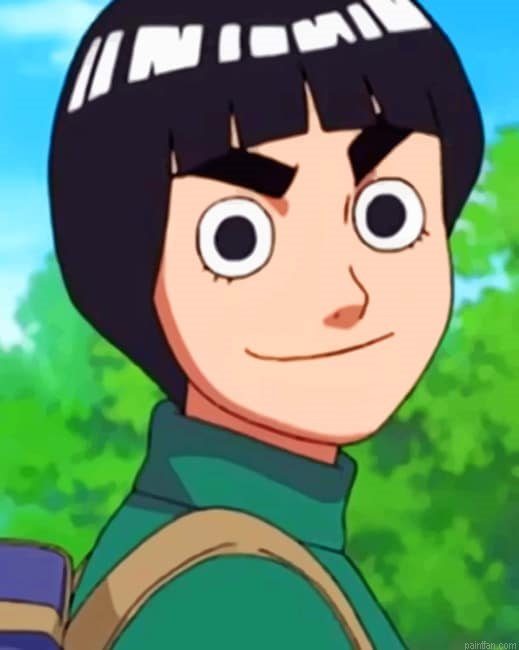 Rock Lee Anime New Paint By Numbers.png