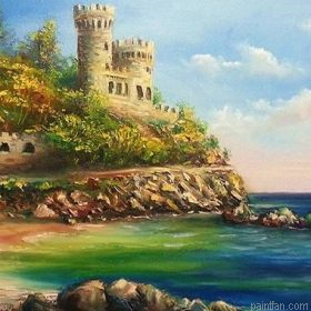 Rocky Castle Paint By Numbers.png