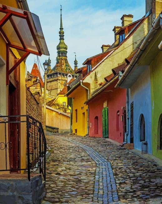 Romania Street New Paint By Numbers.png