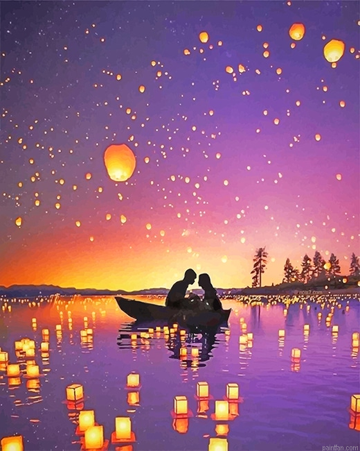 Romantic Date Silhouette New Paint By Number.png