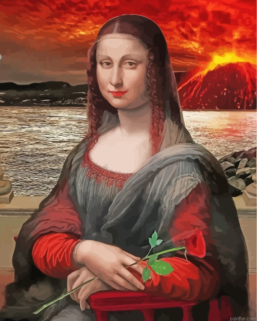 Romantic Mona Lisa Paint By Number.png