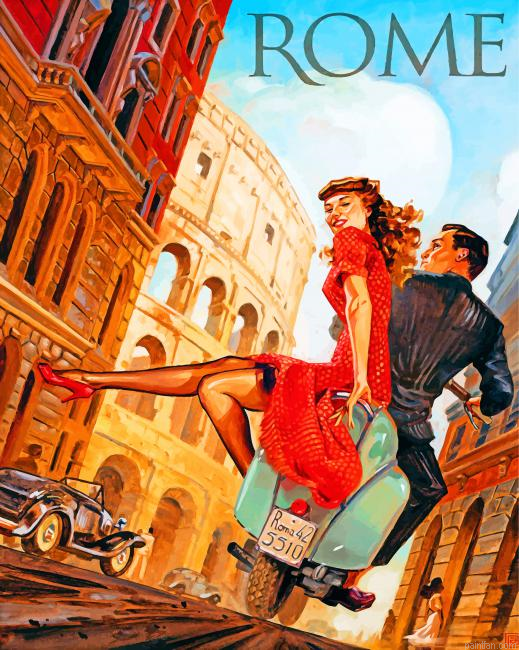Rome Italy Illustration Paint By Number.png
