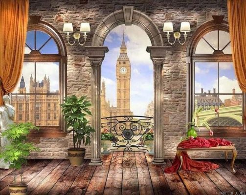 Room In London Paint By Numbers.png