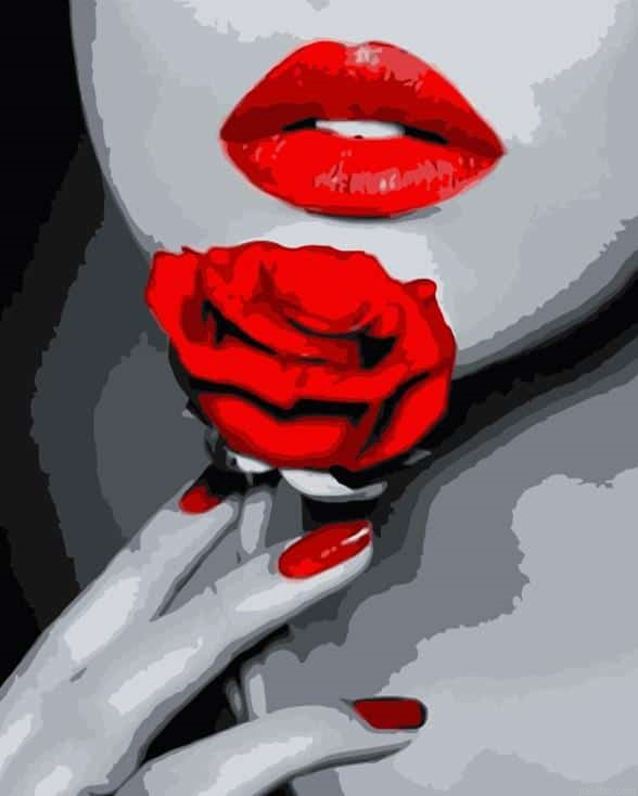Rose Lips Paint By Numbers.png