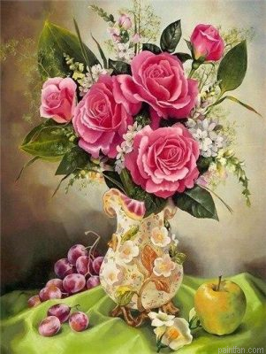 Rose Vase Paint By Numbers.png