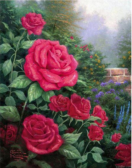 Roses In Garden Paint By Numbers.png