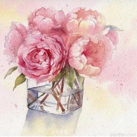 Roses In Cup Paint By Numbers.png
