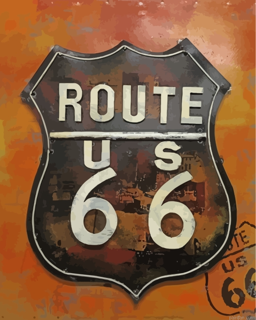 Route 66 Paint By Number.png