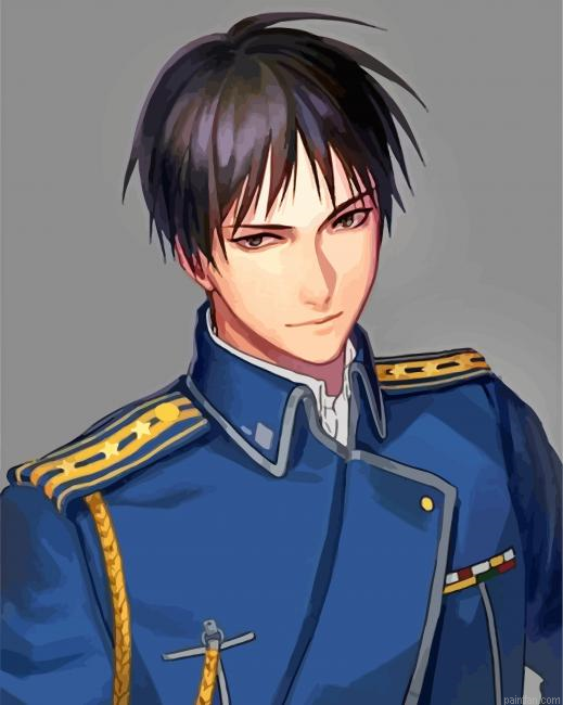 Roy Mustang Fullmetal Alchemist Paint By Number.png