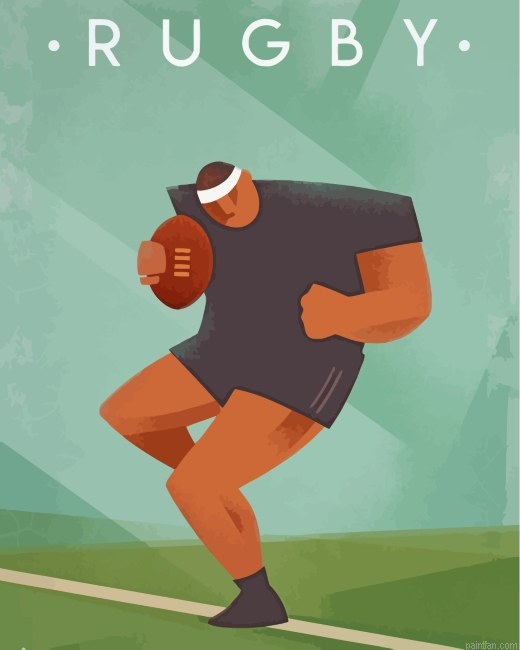 Rugby Player Illustration Paint By Number.png