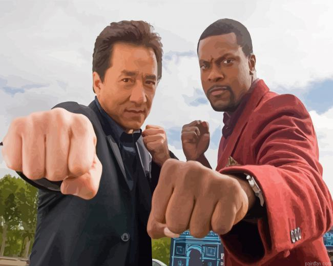 Rush Hour Carter And Lee Paint By Numbers.png