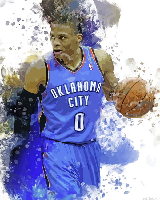 Russell Westbrook Art Paint By Number.png