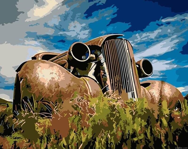 Rusted Car Paint By Numbers.png