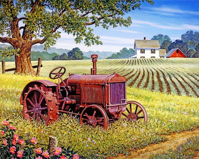 Rusty Tractor Paint By Number.png