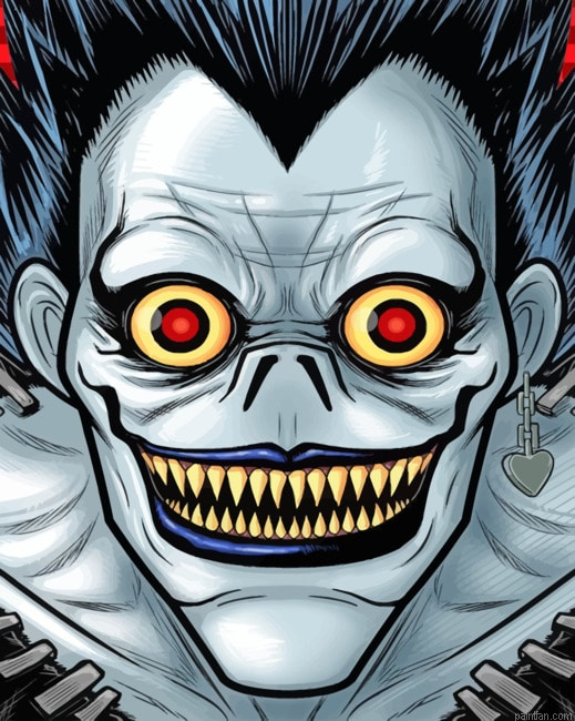 Ryuk Death Note Anime Paint By Numbers.png