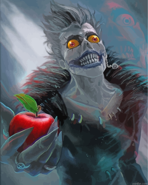 Ryuk Death Note Art Paint By Number.png