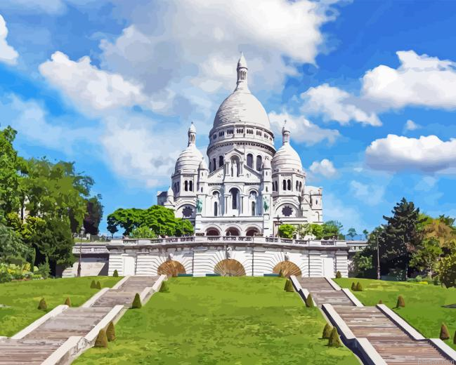 Sacre Coeur Basilica Paint By Numbers.png