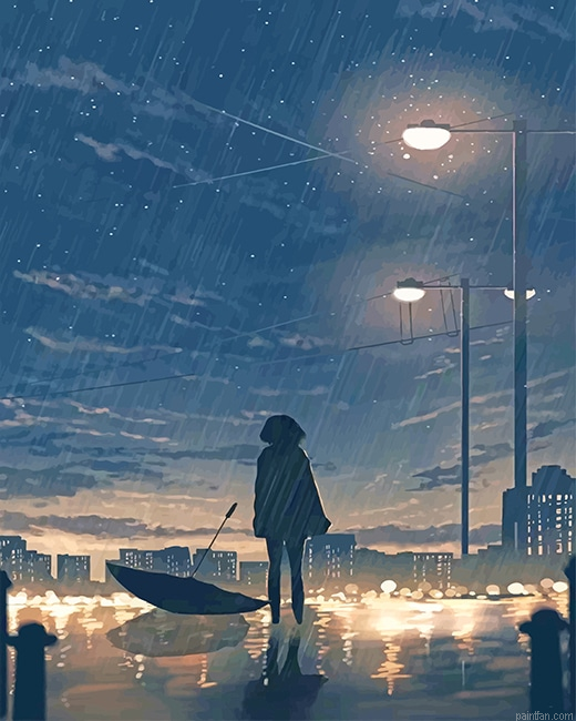 Sad Girl Anime New Paint By Numbers.png