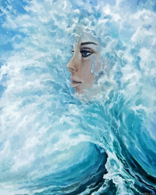 Sad Woman Wave Paint By Numbers.png