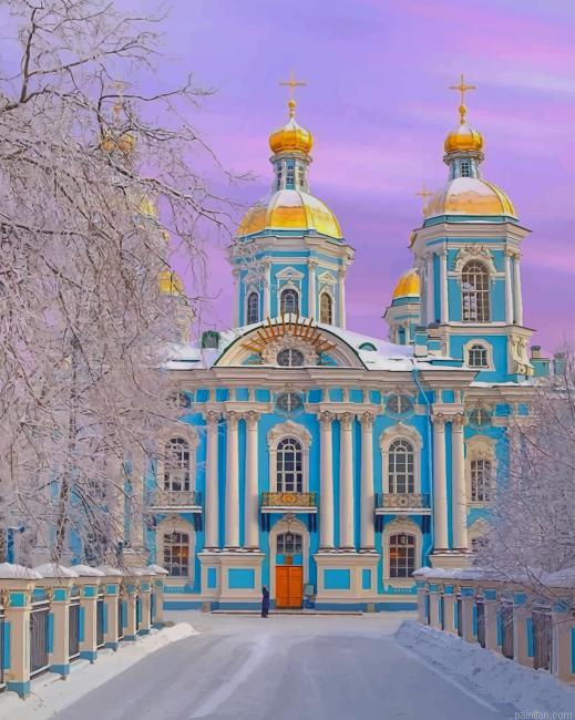Saint Nicholas Cathedral Russia New Paint By Numbers.png