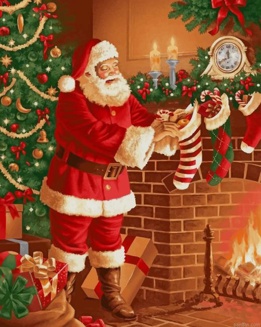 Saint Nick Christmas New Paint By Numbers.png