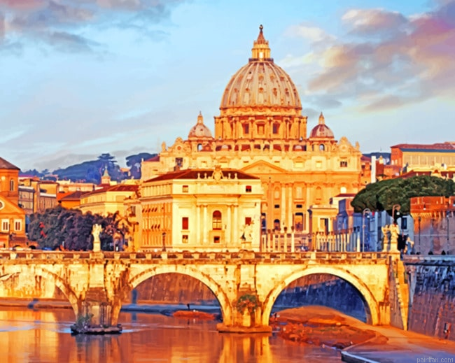 Saint Peter Basilica Museum Paint By Numbers.png